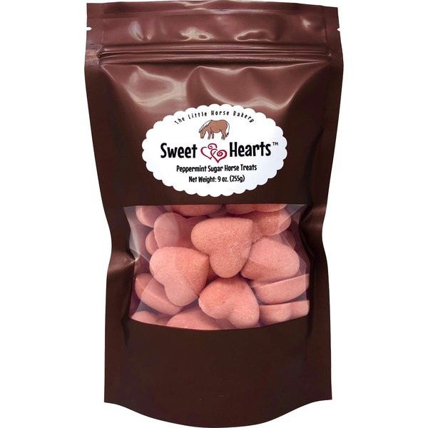 The Little Horse Bakery Sweet Hearts Peppermint Sugar Horse Treats 9 oz.