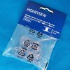 HONEYSEW SA156 Bobbins for Brother XM2701 CS6000i CS7000i GX37 XR3774 CS5055PRW XR9550PRW HC1850 CS8800PRW PE800 SE600 NQ1600E Quilting Embroidery Sewing Machine etc. Plastic Class 15 Bobbin-10pcs