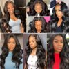 Human Hair Bundles Body Wave 4 Bundles (30 28 26 24 inches) 14A Grade Brazilian Virgin 100% Unprocessed Human Hair Body Wavy Bundles Natural Black Weave Hair Extensions