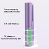 FA FIGHTART Rechargeable Mini Hair Straightener Cordless Heating Comb USB Portable Travel Heat Brush