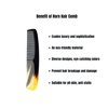 Natural Buffalo Horn Comb, Horn Comb For Hair, Anti-Static Handmade Pocket Horn Comb, Beard Comb, Horn Fine Tooth Comb, Gift For Men Women Mom Wife Daughter, Mothers Day, Birthday (Comb-27 XL)