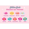 Glitter Girls – Pet Birthday Party Decorations Set – Birthday Hat, Cake & Candles, Pet Play Accessories – 14-inch Dolls-plush-stuffed Animals – Toys for Kids Ages 3 and Up (38pcs)"