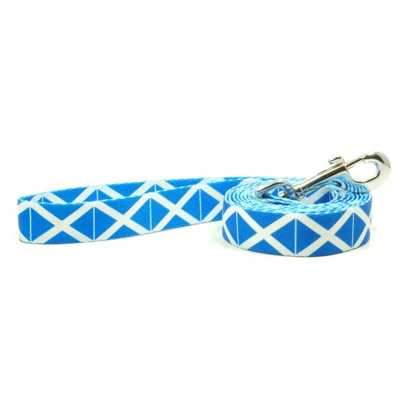 Dog Leash with The Scotland Flag Design | Great for National Holidays, Special Events, Festivals, Independence Days and Every Day Strong Safe | 4 or 6 Foot Long
