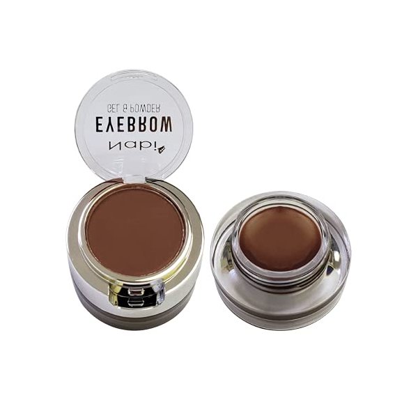 Gel Eyebrow, Brow Pomade Long Lasting Eyebrow Makeup- Brown