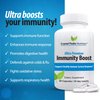 Immune Support Capsules with Elderberry, Vitamin C, Echinacea, Garlic, Zinc, Turmeric, and More for Adult Men and Women - Easy-to-Swallow Immune Support Vitamins - 60 Vegan Capsules (30 Day Supply)