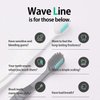 TOOTH NOTE Manual Toothbrush Wave Line (Infused Charcoal & White Set) / Soft Bristles for Sensitive Gums & Deep Clean/Clean Off Dental Plague/Practical and Functional Hands