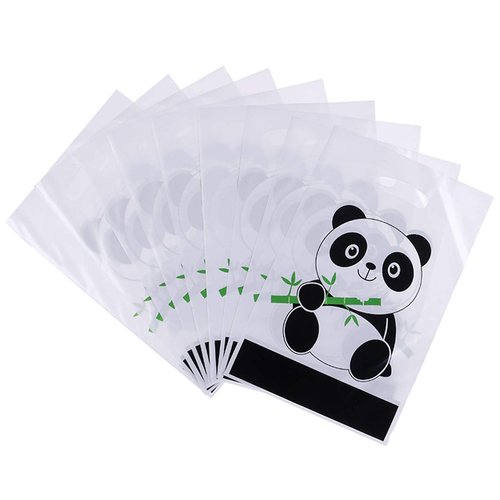 30 Packs Panda Baby Party Gift Bags, Baby Shower Party Supplies Decorations for Boys or Girls Birthday Themed Candy Bags Return Loot Bags