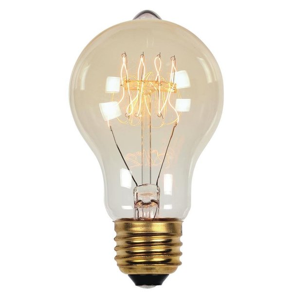 Westinghouse Lighting 0413500 60 Watt A19 Clear Timeless Vintage Inspired Bulb with Medium Base 1 Pack