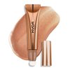 KYDA Highlighter Beauty Wand, Face Illuminator with Cushion Applicator, Natural Glossy Finish, Silky Smooth Cream, Face Highlighter Bronzer Makeup, Lightweight Blendable, by Ownest Beauty-Talk Glow