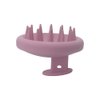 KOENWEENI Silicone Scalp Massager Shampoo Brush Scrubber with Soft Bristles Exfoliator for Shower Dandruff Removal Wet Dry Hair Growth and Care Pink