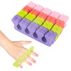 NMKL38 100pcs/Pack Toes Separators Professional Nail Art Fingers Foots Sponge Soft Gel UV Beauty Tools Polish Manicure Disposable Pedicure Divider