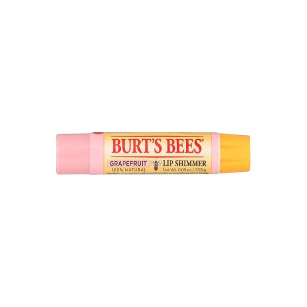 Burts Bees, Lip Shimmer Grapefruit, 0.09 Ounce