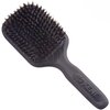Kent AH13G Airhedz Pro Pure Bristle Paddle Brush (Medium, Grey) - for Smoothing and Finishing