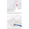 HAXICO Unisex Kids Solid Cotton Pullover Sweatshirt Toddler Baby Boys Crewneck Long Sleeve Sweatshirt Tops Blouse,White,12 Months