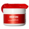 oVertone Haircare Color Depositing Conditioner - 8 oz Semi Permanent Hair Color with Shea Butter & Coconut Oil - Temporary Hair Color Dye - Vegan, Cruelty-Free - Extreme Red