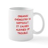 CafePress Organic Chemistry Mug 11 oz (325 ml) Ceramic Coffee Mug