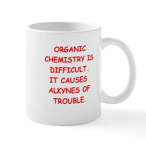 CafePress Organic Chemistry Mug 11 oz (325 ml) Ceramic Coffee Mug