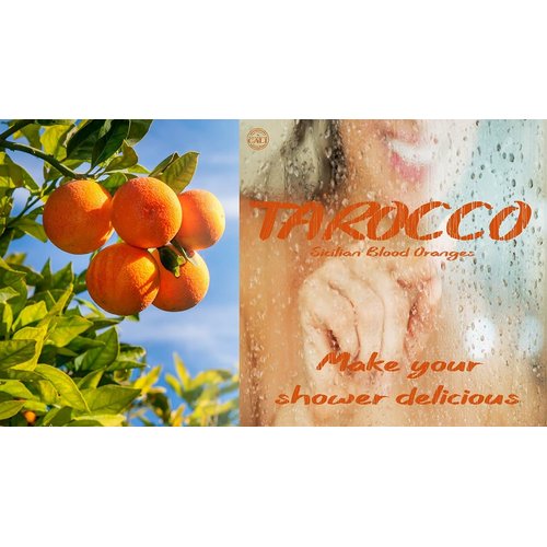 Tarocco Moisturizing Shampoo 253ml/8.6 fl oz x 2 with Sicilian Blood Oranges by Baronessa Cali