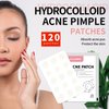 POLYNEW Acne Pimple Patches for Face (2 Sizes 120 Count), Invisible Hydrocolloid Acne Pimple Patches, Acne Dots, Acne Spot Treatment, Pimple Stickers, Pimple Patches