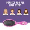 Wet Brush Lol Dolls Original Detangler Brush, VRQT, Ultra-Soft IntelliFlex Bristles Glide Through Tangles with Ease, Pain Free Comb for Women, Men, Boys and Girls