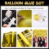 Kusamue Happy New Years Eve Party Decorations Kit, 2025 foil balloons happy new year banner 2 PCS Gold fringe curtains 37PCS 12 Inch Latex Balloons for New Year Party Eve Carnival Greet New Year Kit