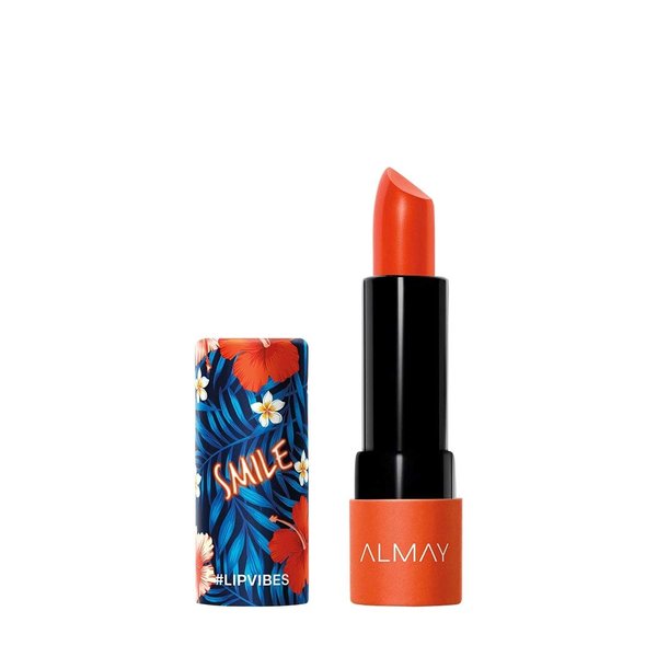 Almay Lip Vibes, Smile, 0.14 Ounce, matte lipstick