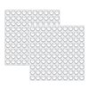 200Pcs Cabinet Door Bumpers- Rubber Door Stoppers for Cabinets and Drawers，Premium Eco-Friendly Silicone, Strong Adhesion,Transparen