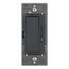 Legrand radiant RH453PGCCV6 450W Preset Decorator Rocker Dimmer Light Switch with Locator Light for Dimmable LED and CFL Bulbs, Single Pole/3-Way, Graphite (1 Count)