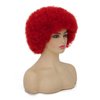 Dai Cloud Red Afro Wig for Black Women 70s Costume Wig Puff Short Curly Fluffy Soft Wigs Party Cosplay and Daily Hair wig