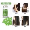 Hair Oil Capsules, Hair Treatment Serum Oil Capsules Contains Moroccan Oil, Camellia Seed Oil, Vitamin A,C,E & B5, Hair Care Vitamin Capsules for Repairs Hair Dryness, Rough Hair (30pcs, Green)