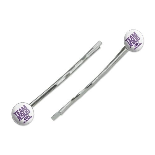 Team Jesus John 3:16 Christian Bobby Pins Barrettes Hair Styling Clips