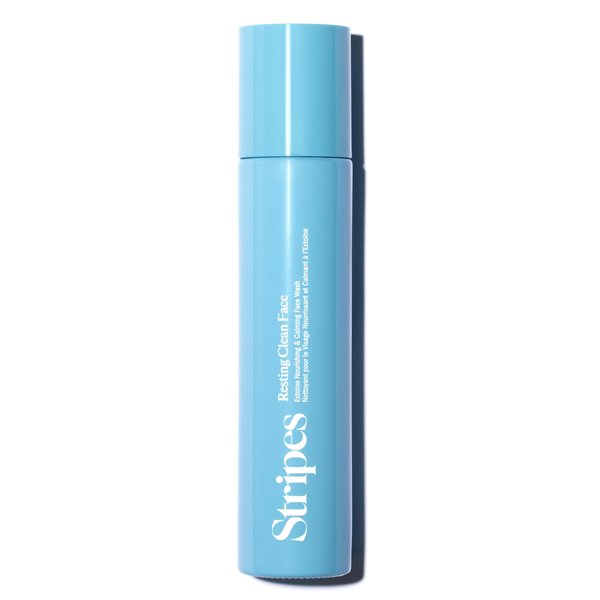 STRIPES Beauty (by Naomi Watts) - Resting Clean Face Hydrating Cleanser for Calm & Refreshed Skin, Squalane & Ceramides, Suitable for Sensitive Skin, Menopause Support, 3.7 Fl Oz