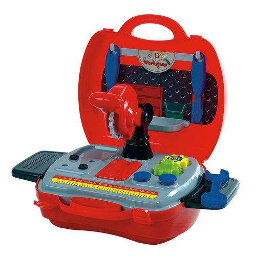 PLAY My Carry Along Workshop 15 Pcs Toddler Toy Figures & Playsets Interactive Sounds Great Educational Learning Toy for Children 3 Years & Up