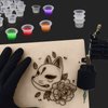 Tattoo Ink Caps Small, 1000PCS Disposable Tattoo Ink Cups Pigment Ink Caps for Tattooing Small, Tattoo Ink, Tattoo Machines, Tattoo Supplies, Tattoo Kits (9mm)