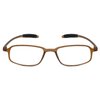 Calabria TR191 Flexie Sport Reading Glasses +3.00 Cream Soda Brown 3 PACK Unisex