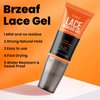 Brzeaf Lace Bonding Gel, Bold Hold Lace Gelly, Extreme Hold & New Brush Head Design, Bold Hold Lace Glue, Non-Greasy, Lace Glue & Wig Glue, Wonder Bond Holding Gel, for Women & Men