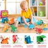ALASOU 8 Sets Baby Truck Car Toys with Playmat/Storage Bag|Baby Toys for 1 2 3 Year Old Boy|1 2 Year Old Boy Birthday Gift for Infant Toddlers|First Birthday Gifts for Toddler Toys Age 1-2