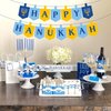 CupaPlay Hanukkah Banner with Candlestick for Party Decorations Party Supplies