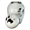 NWA Custom Engraved Small Paw Cremation Pet Urn