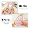 Parima Graduation Gifts for Women Girls - Trendy Travel Jewelry Case, Personalized Gifts - Pink Travel Jewelry Box | Birthday Gifts for Women Mothers Day Gifts for Women | Travel Jewelry Case