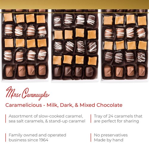 Mrs. Cavanaugh’s 1 lb Caramelicious Milk Chocolate
