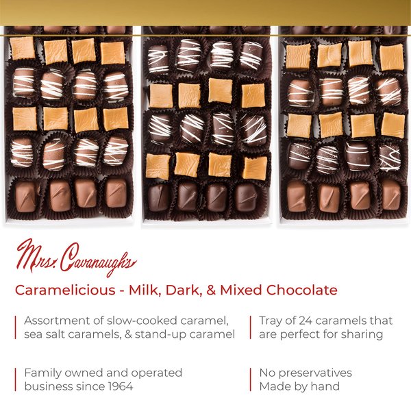 Mrs. Cavanaugh’s 1 lb Caramelicious Milk Chocolate