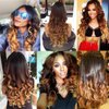 GzorOuzr T1B/4/27 Body Wave Hair Bundles For Women Hair Extensions 14 16 18 Inch
