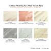 LINDSAY HOME AESTHETICS Face mask skincare - Facial mask skin care - Korean skin care - Jelly mask set for women and men - 5 or 6 variety pack - Beauty face masks - skincare peel off face mask