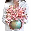 Freshcut Paper Pop Up Cards, Japanese Cherry Blossoms, 12 Inch Life Sized Forever Flower Bouquet 3D Popup Greeting Card, Birthday Cards, Valentine's Day Card, Blank Notecard & Envelope