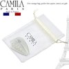 Camila Paris CP3213 French Hair Clip for Women for Thick Hair for Long Curly Wavy Hair, White, Girls Hair Claw Clips Jaw, Styling Big Claw Clip for Thick Hair, Strong Hold No Slip Grip, Made in France