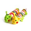 Totority Chewing Toys for Dogs Teething Toys for Puppies Caterpillar Dog Toy Long Puppy chew Toy Yellow Caterpillar Toy Dog Squeaky Toy Plush Caterpillar Toy Plush Toys Sound Toy pet