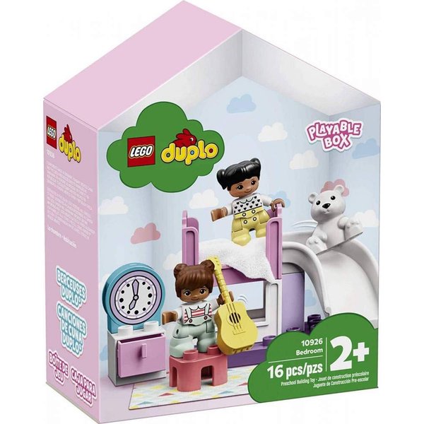 LEGO DUPLO Town Bedroom 10926 Kids’ Pretend Play Set, Developmental Toddler Toy, Great for Kids’ Learning and Play (16 Pieces)