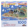 Beach Bonfire Gathering by Mark Frost 1000 Piece Puzzle