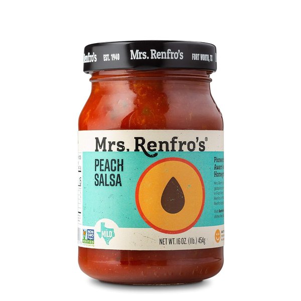 Mrs Renfro's Mild Peach Salsa - 16 ozs